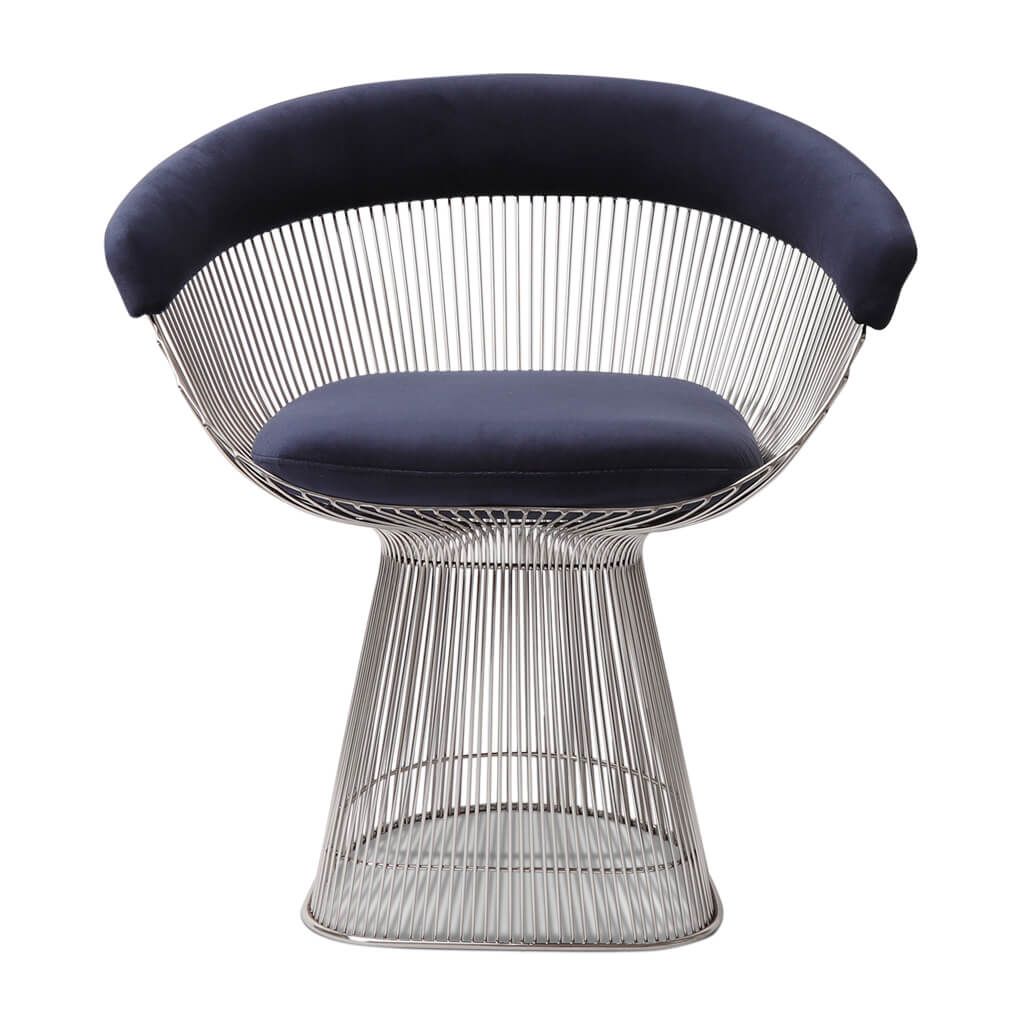 Warren Platner Armchair - Chrome Base | Eternity Modern