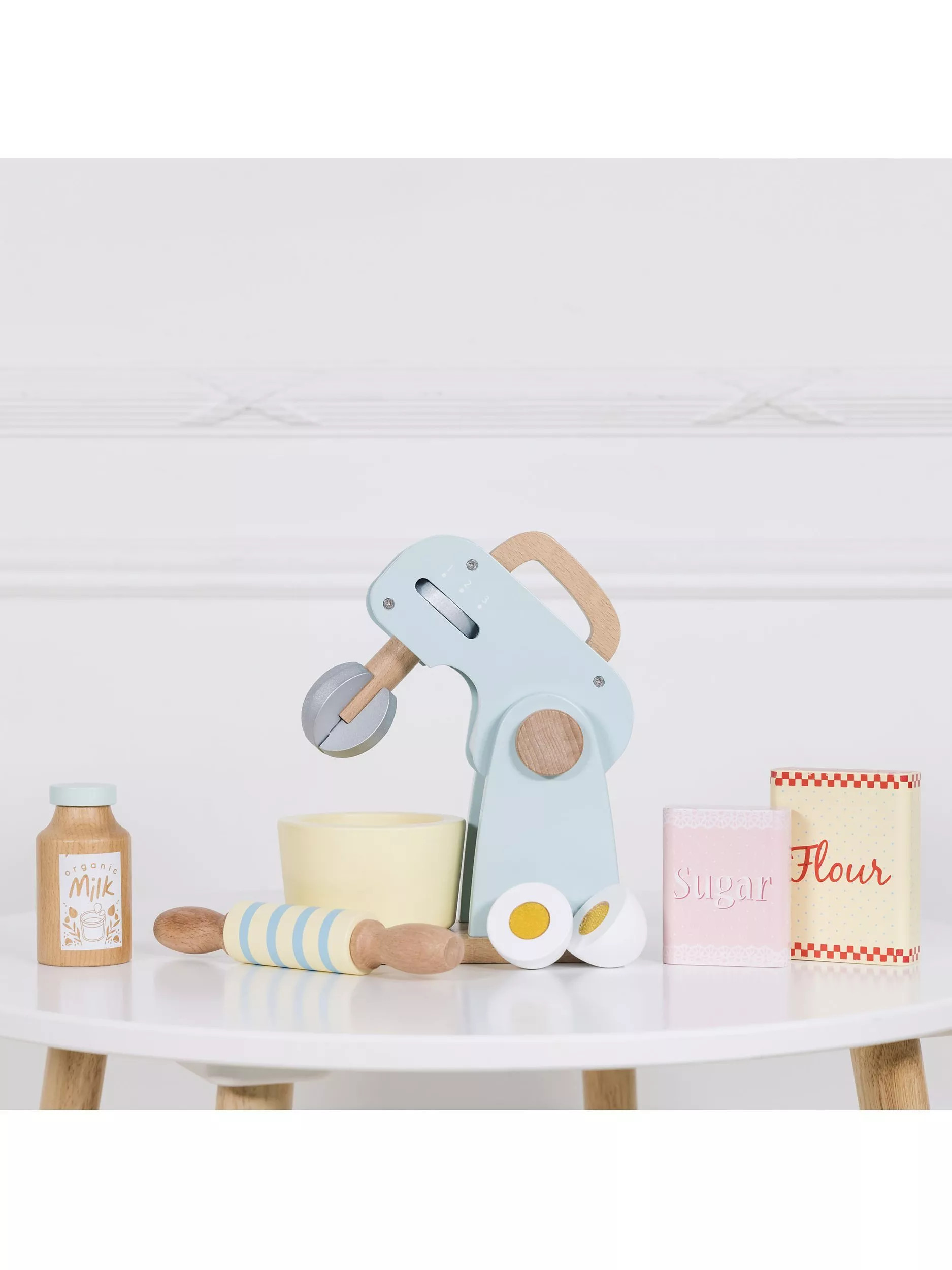 Le Toy VanWooden Mixer Set | John Lewis (UK)