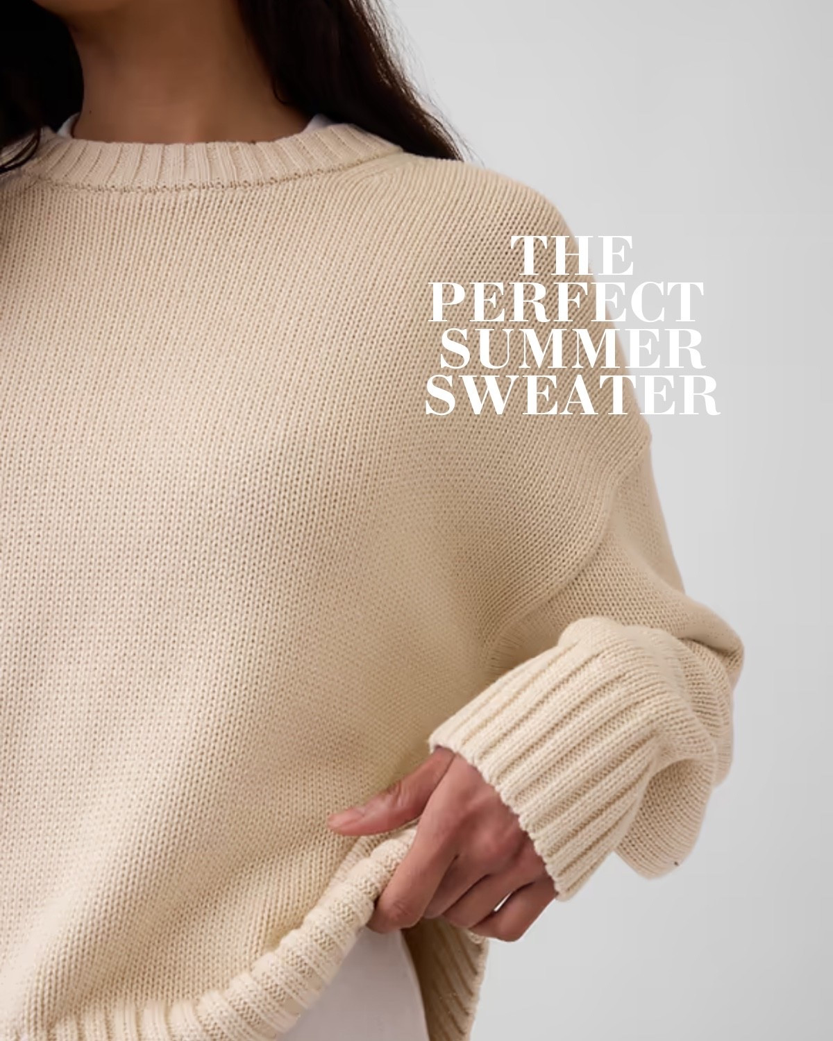 The perfect summer sweater from gap — so cozy

Summer staple / cotton sweater / neutral style / elevated style

#LTKootd #LTKSeasonal