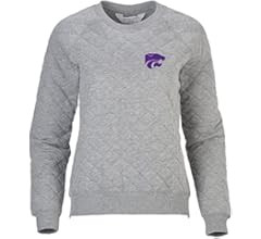 boxercraft Women's NCAA Team Logo Quilted Crew | Amazon (US)