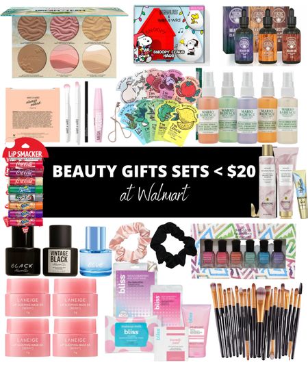 #walmartpartner Ready to snag some beauty sets for that beauty lover in your life? All of these are under $10, $15, and $20! These would make great stocking stuffers or standalone presents! Which are you grabbing? SHOP https://liketk.it/3TDIT

#walmart #walmartgifts #walmartbeauty @walmart @walmartbeauty #liketkit @shop.ltk

#LTKunder50 #LTKbeauty #LTKHoliday