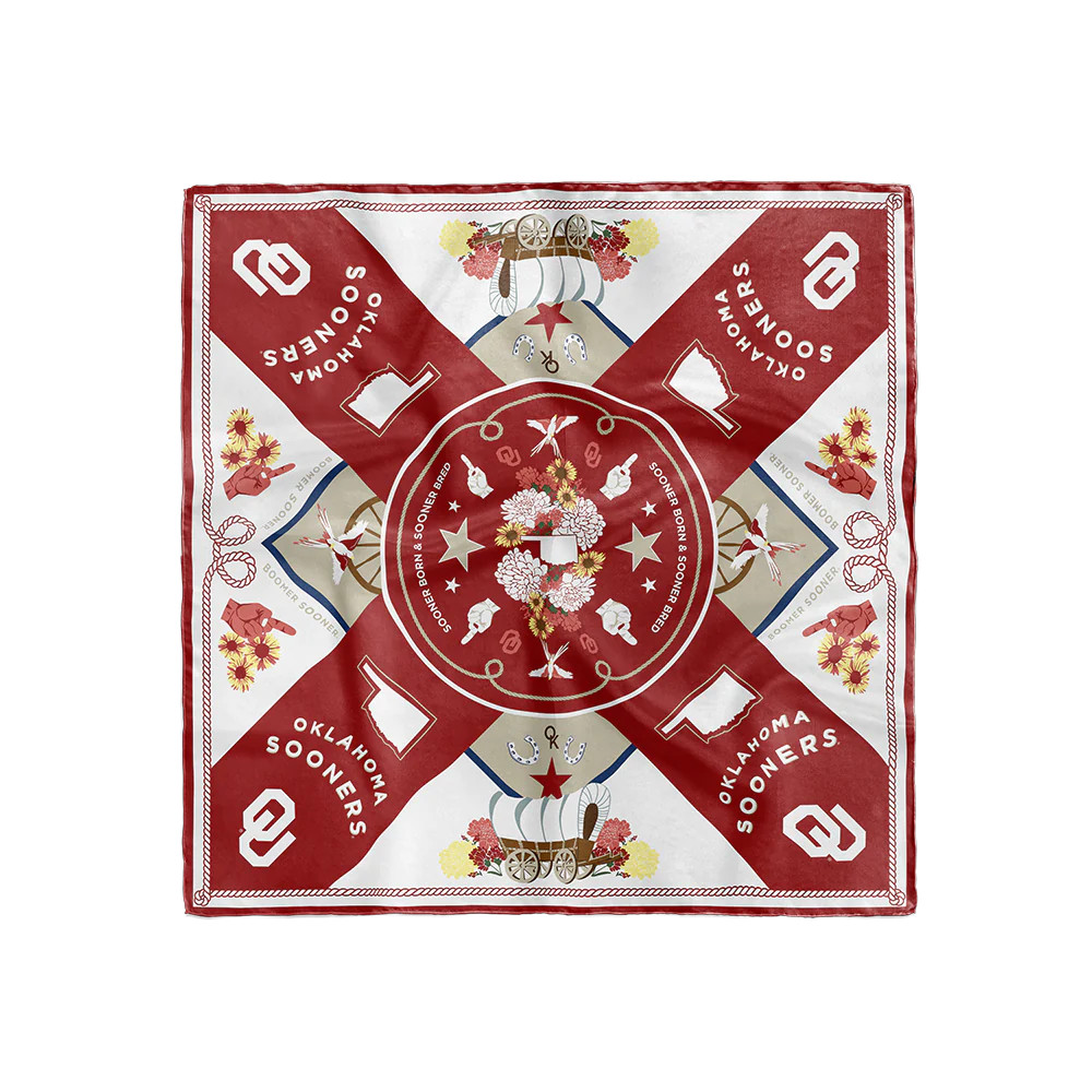 Oklahoma Sooners Saturday Scarf™ | Saturday Silks