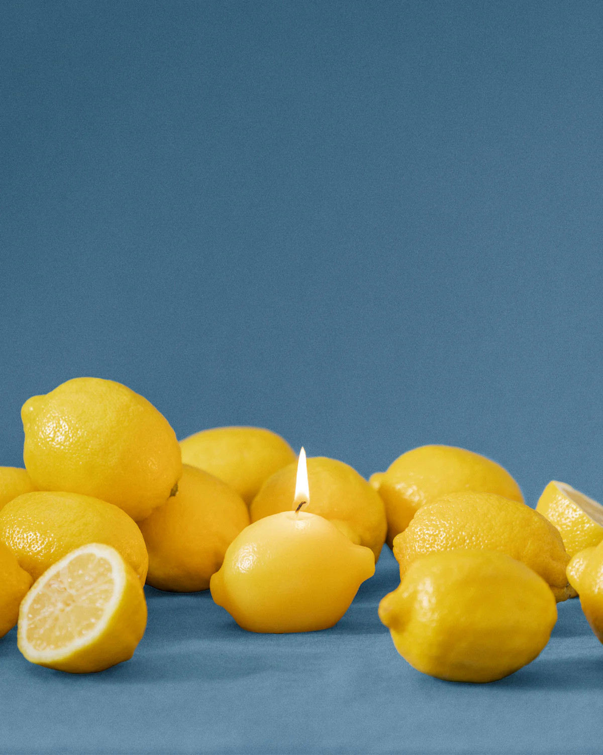 Lemon Shaped Unscented Candle | McGee & Co. (US)