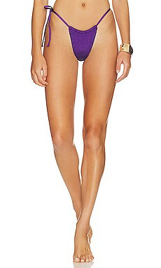 Bond Eye Sparti Bikini Bottom in Dahlia Shimmer from Revolve.com | Revolve Clothing (Global)