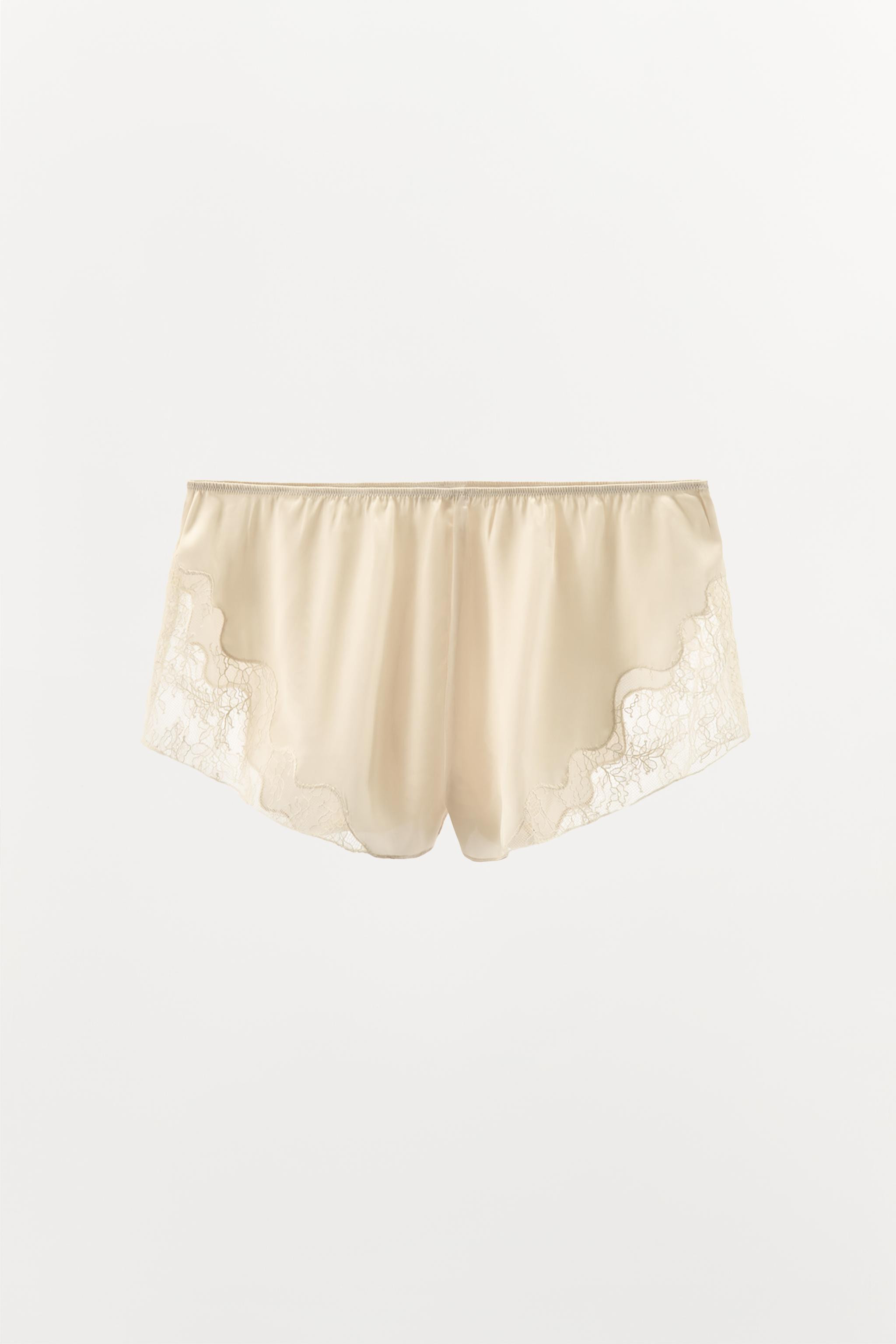 LACY SATIN SHORTS | Zara UK
