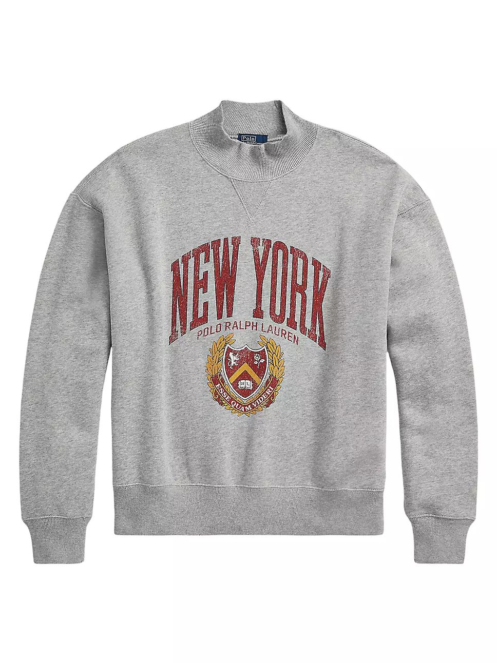Graphic Cotton Fleece Pullover Sweatshirt | Saks Fifth Avenue