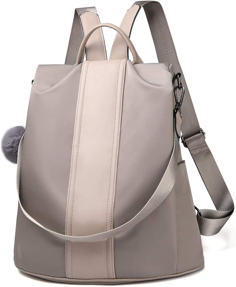 Women Backpack Purse Waterproof Nylon Anti-theft Rucksack Lightweight Shoulder Bag | Amazon (US)