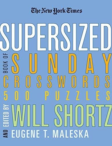 The New York Times Supersized Book of Sunday Crosswords: 500 Puzzles (New York Times Crossword Pu... | Amazon (US)