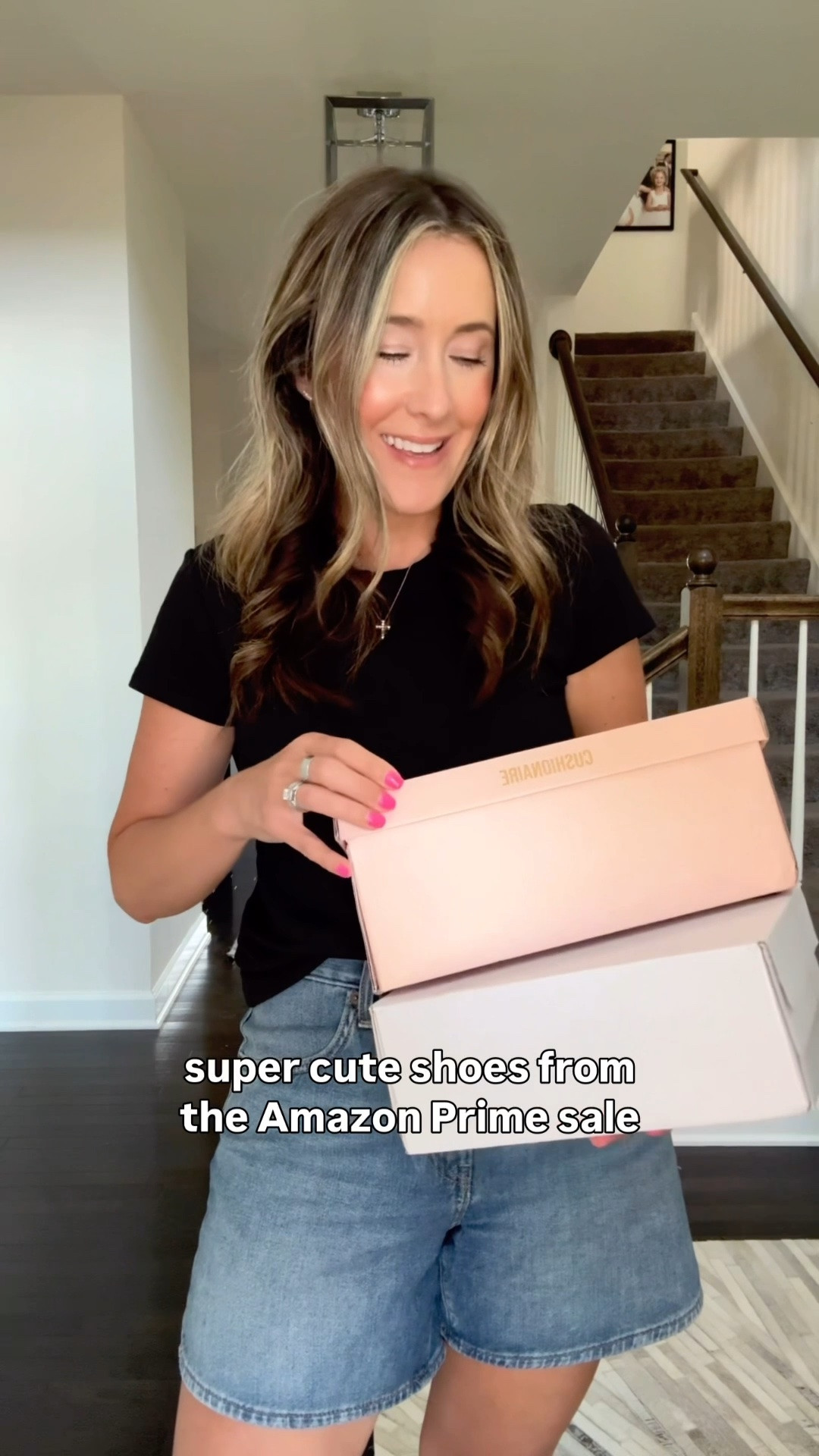 ✨ Prime Day Deal Alert! 🙌🏼 
The cutest summer shoes that you’ll wear all season are on sale! Both neutrals that go with anything and everything👏🏼👡 I sized down in both pairs. I usually wear an 8.5 and the 8s in both pairs fit. 

And if you’ve been looking for the perfect pair of shorts, my favorite @levi  are a major steal today only!!under $25 at @Macys ! 🛍️ Don’t wait on this one

#LTKSaleAlert #LTKOver40 #LTKSeasonal