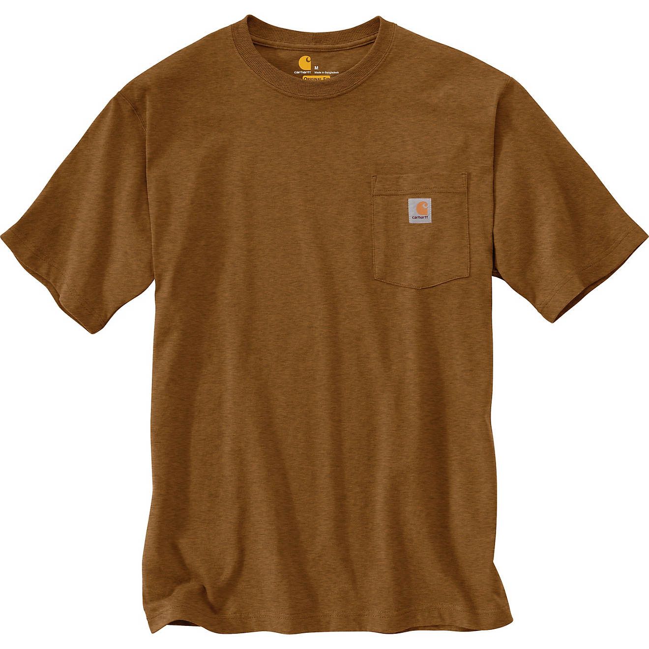 Carhartt Men's K87 Short Sleeve Workwear Pocket T-shirt | Academy | Academy Sports + Outdoors