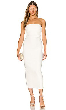 BEC&BRIDGE Noa Midi Dress in Ivory from Revolve.com | Revolve Clothing (Global)