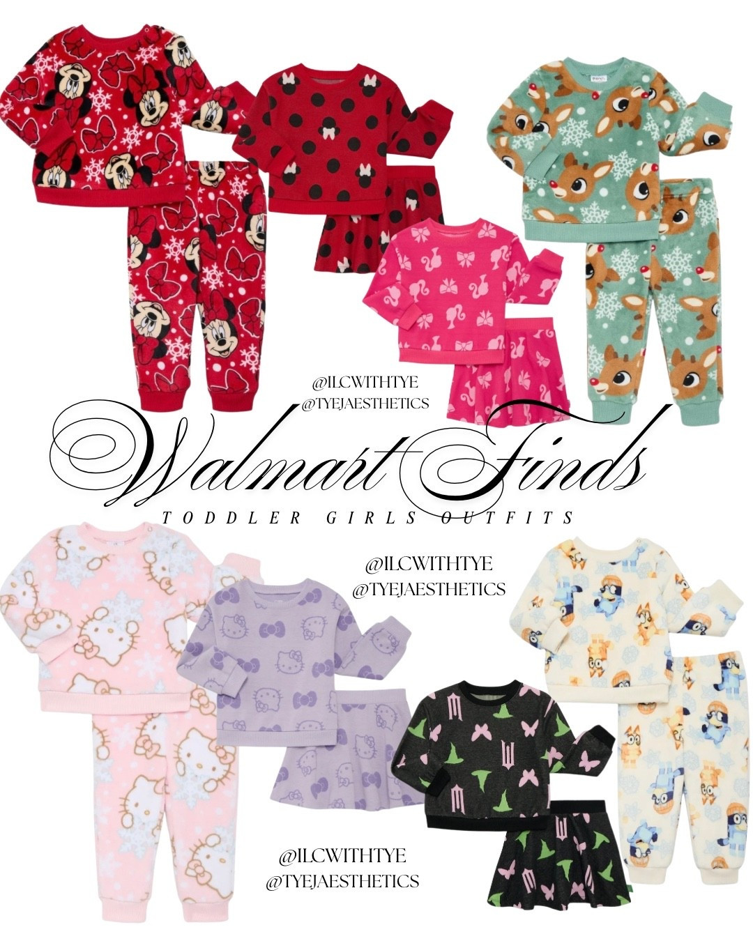 Toddler Girl Character Matching Sets! Perfect for your little girl! Sizes 12M-5T available!

#Walmart #WalmartFinds #WalmartCreator #ToddlerGirls #MatchingSets

#LTKKids #LTKSeasonal #LTKCyberWeek