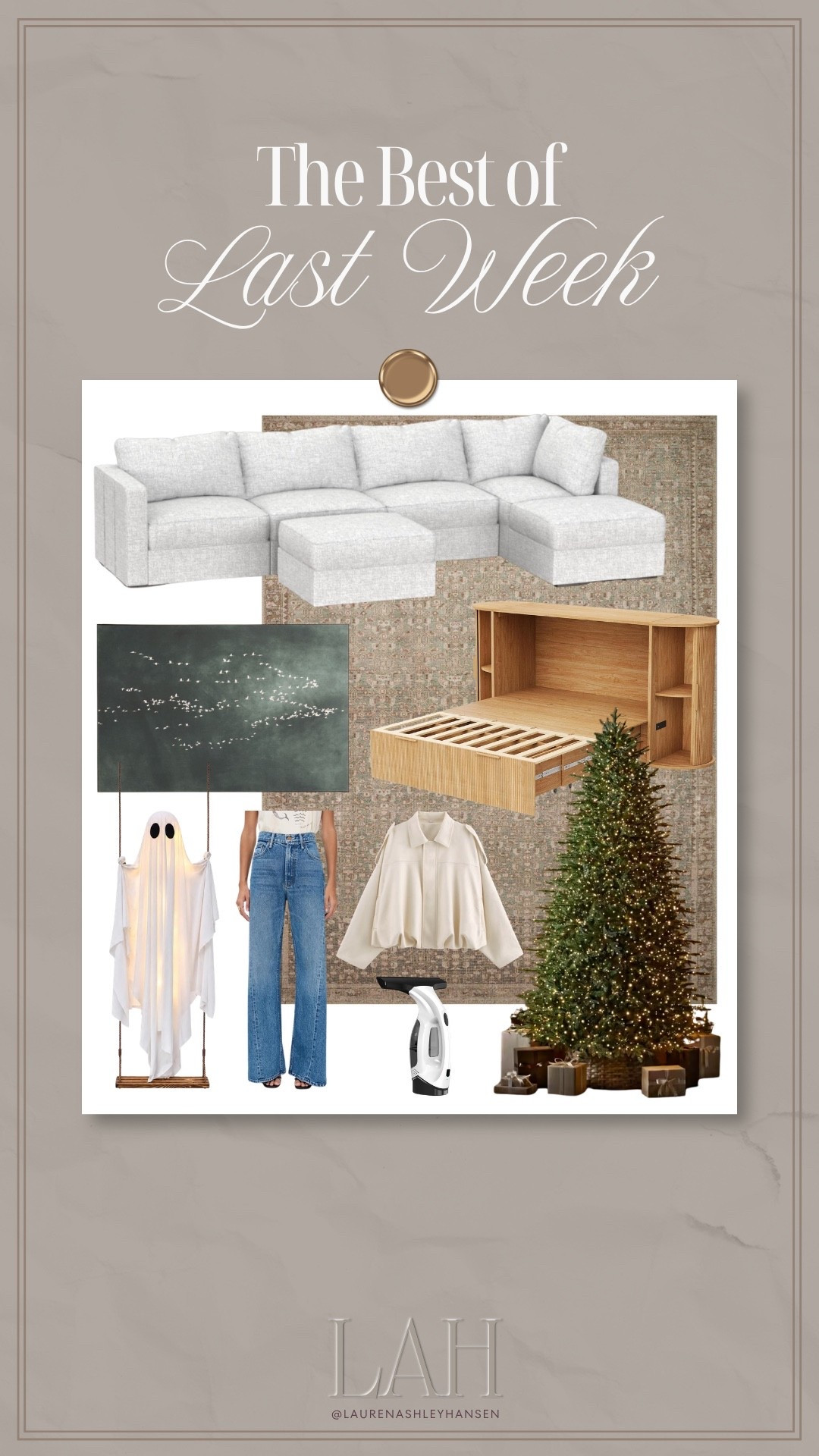 A curated mix of furniture, textiles, home products, seasonal fashion, and more. High-end favorites juxtaposed with affordable picks for the perfectly balanced home + life.

#LTKHome #LTKootd #LTKSeasonal