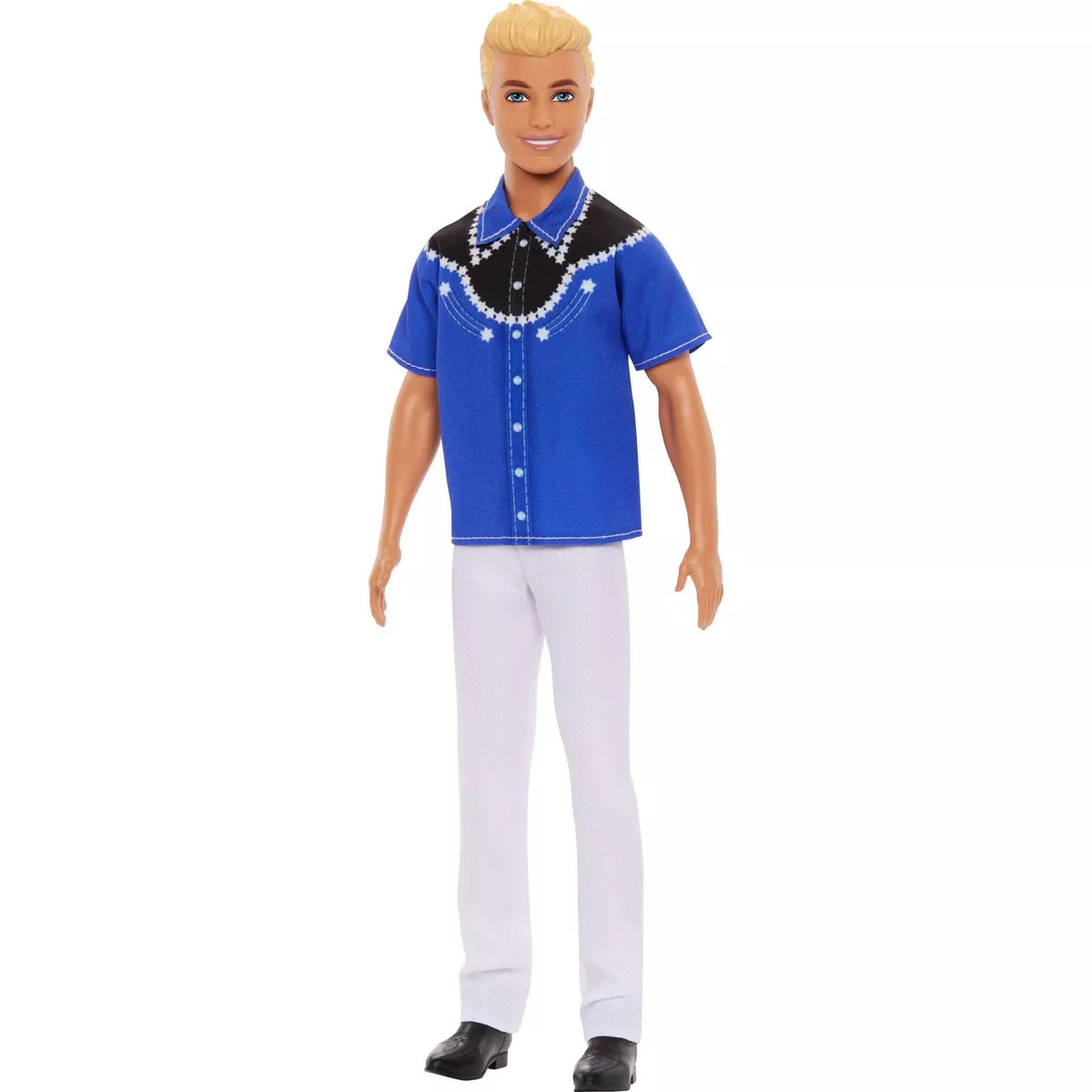 Barbie 12.7" Fashionistas Blonde Hair/ Blue Eyes Doll with Western Look 65th Anniversary | Target