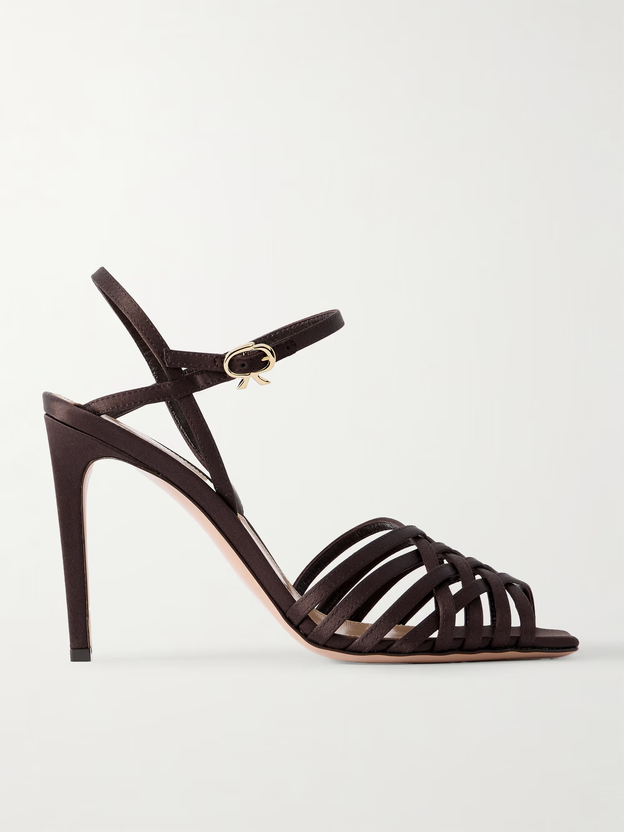 Kerry 95 satin sandals | NET-A-PORTER (UK & EU)