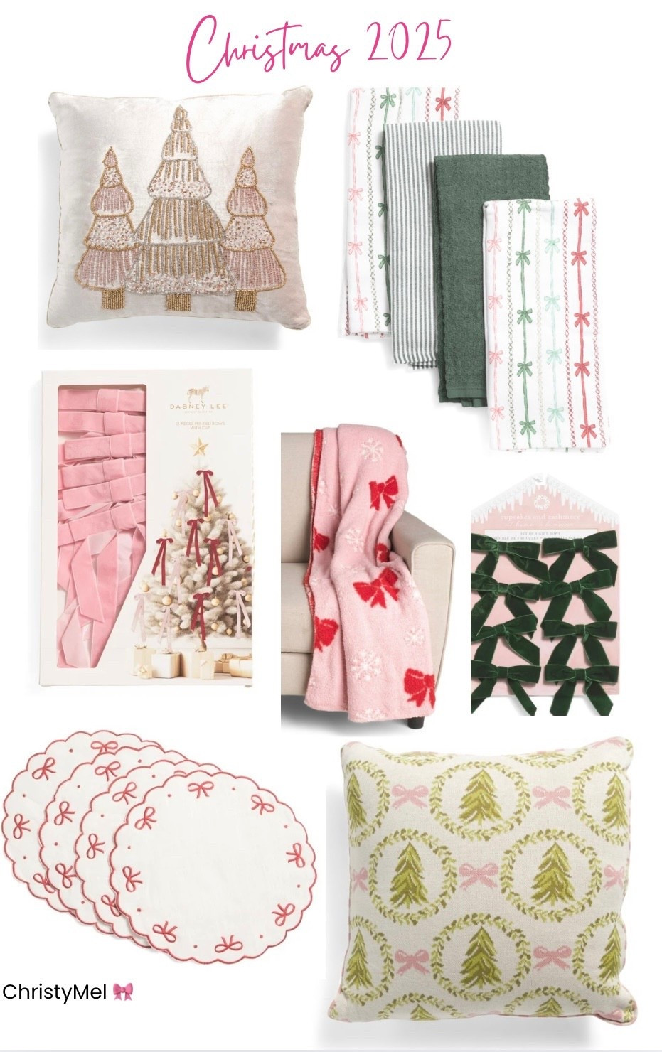 Christmas Decor 2025 #pinkChristmas 

#LTKHome #LTKHoliday #LTKSeasonal