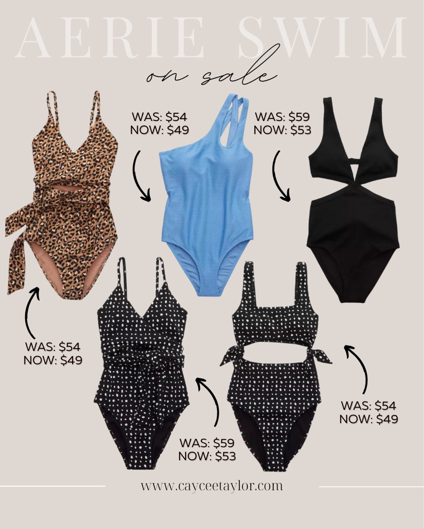 Aerie swim - one piece swimsuit - swimsuits on sale - women’s swim - swim - vacation outfits - one piece swimsuit with cut out 

#LTKstyletip #LTKswim #LTKsalealert