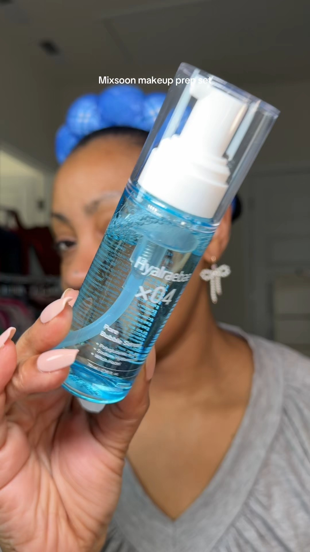 Mixsoon pore bubble serum and pore blurring cream perfect for skin prep 

#LTKBeauty