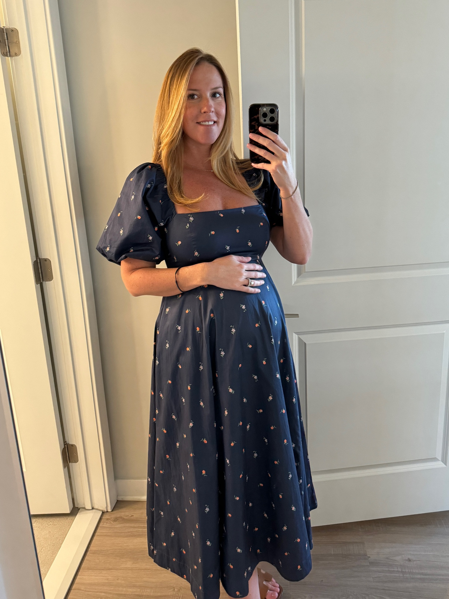 Maternity - Final look for baby shower brunch. With blowout from drybar ☺️ and a change of shoes 

#LTKbaby #LTKbump