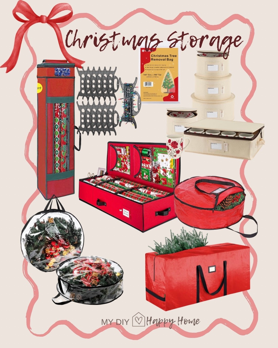 Christmas storage finds on Amazon
Everything to safely store and protect your trees, wreaths, lights ornaments and more!
 
Wrapping organizer 
Plate, cup, mug storage 
Light storage 
Dispose of your real tree
Store your artificial tree 
Wreath storage 


#ltkorganization 


#LTKHoliday #LTKHome