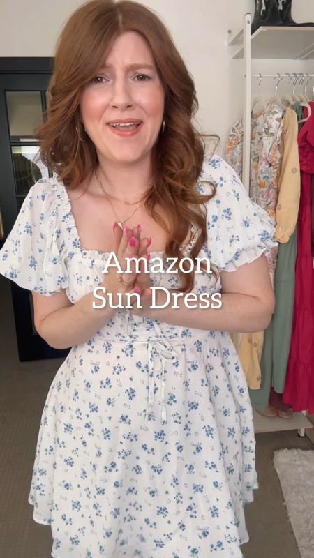Love this sundress from amazon wearing size large. 

Summer dress. Spring dress. 

#LTKMidsize #LTKFindsUnder50 #LTKSeasonal