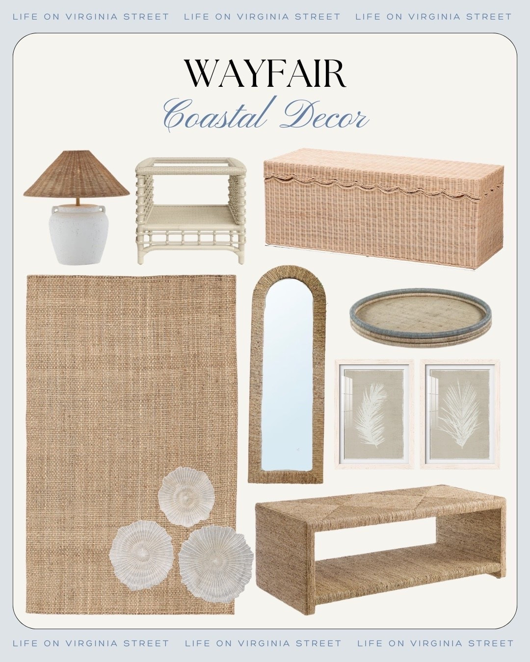 Wayfair coastal decor 🙌🏻🙌🏻

#

#LTKSeasonal #LTKHome