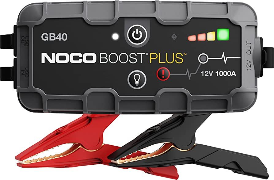 NOCO Boost Plus GB40 1000 Amp 12-Volt UltraSafe Lithium Jump Starter Box, Car Battery Booster Pac... | Amazon (US)