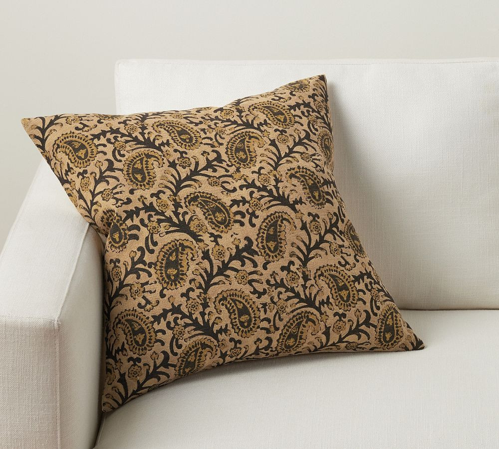 Amadine Paisley Pillow | Pottery Barn (US)