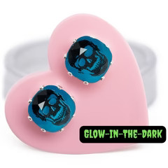 Spooky Scary Skeleton Mini Cushion | JoJo Loves You