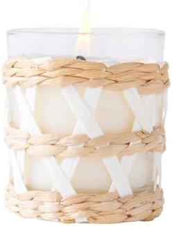 MERSEA Beach Bungalow Seagrass Candle, Scented Candle with Handwoven Seagrass Holder (4 oz) | Amazon (US)