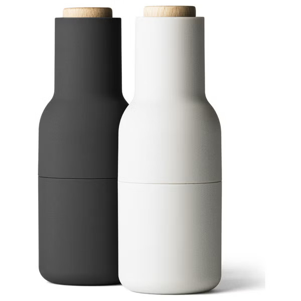 Menu Bottle Grinder - Ash/Carbon - Set of 2 | The Hut (UK)
