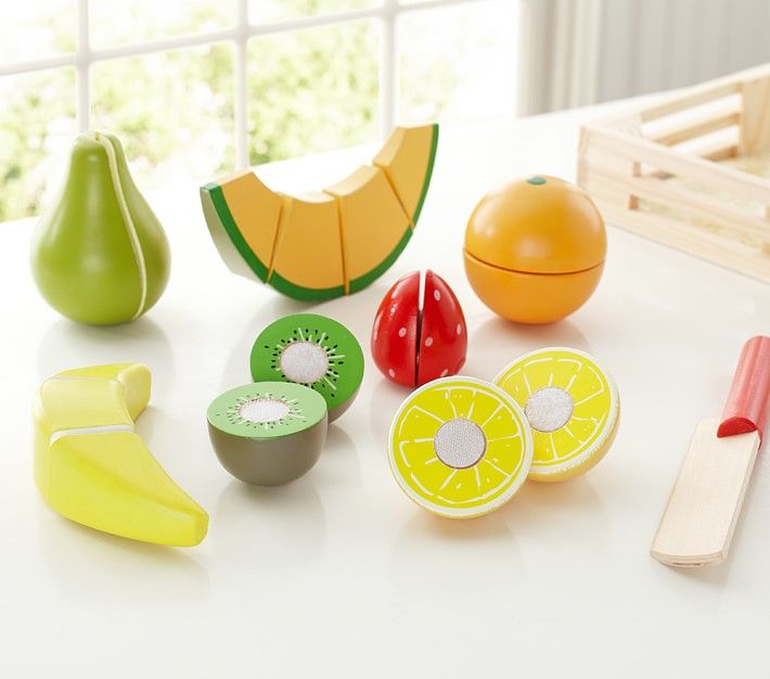 Wooden Fruit Set | Pottery Barn Kids | Pottery Barn Kids