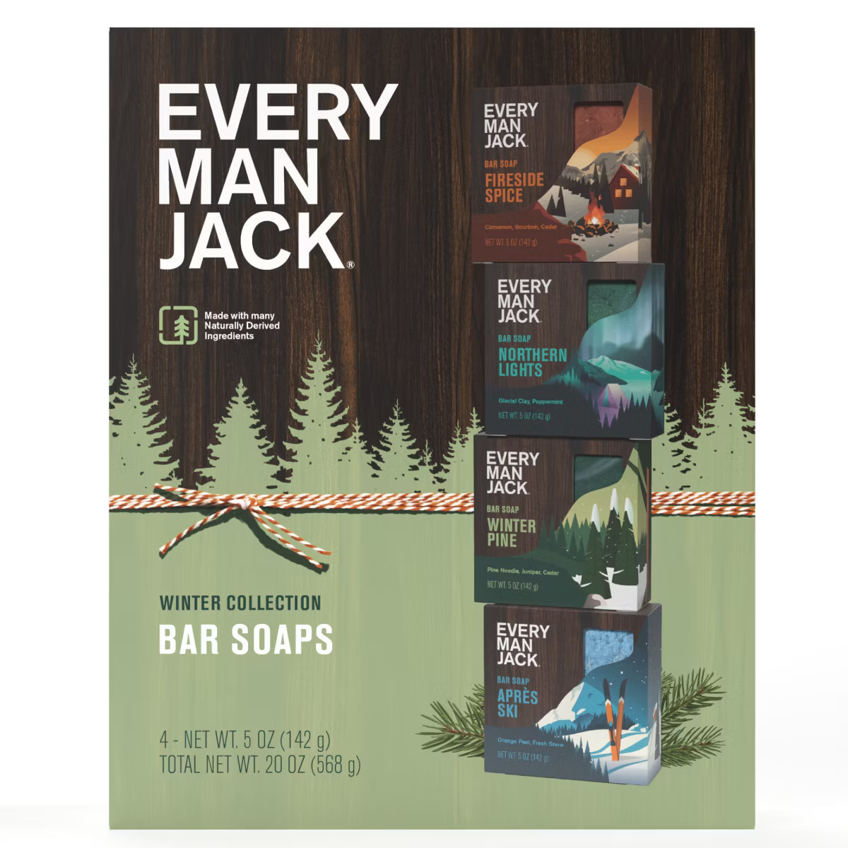Every Man Jack Polar Plunge Bar Soap Kit - Travel Size - 4ct | Target