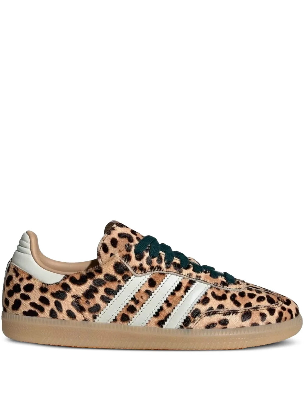 Adidas Samba OG leopard-print three-stripe Sneakers | Brown | FARFETCH CY | Farfetch Global