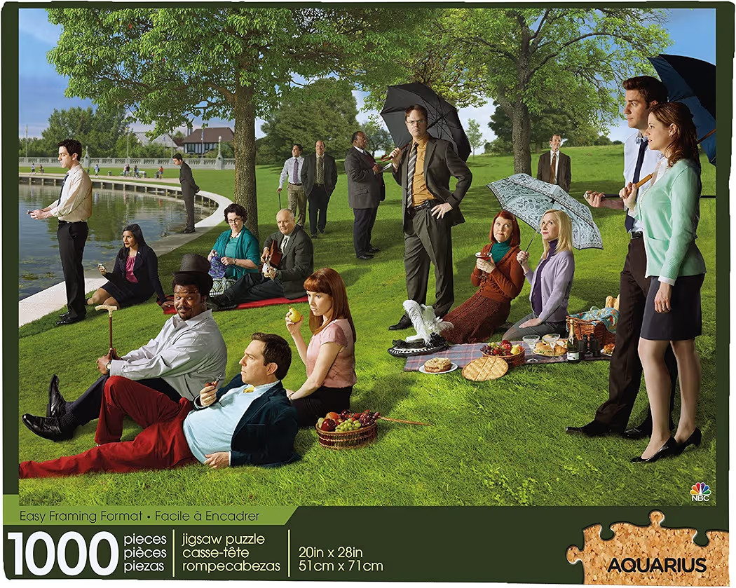AQUARIUS The Office Sunday Afternoon Puzzle (1000 Piece Jigsaw Puzzle) - Glare Free | Amazon (US)