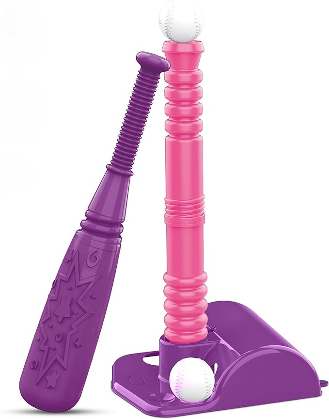 ToyVelt TBall Set for Kids 3-5, TBall Set Comes with 9 Balls, Best Toys Toys & Games, Ideal Tee B... | Amazon (US)