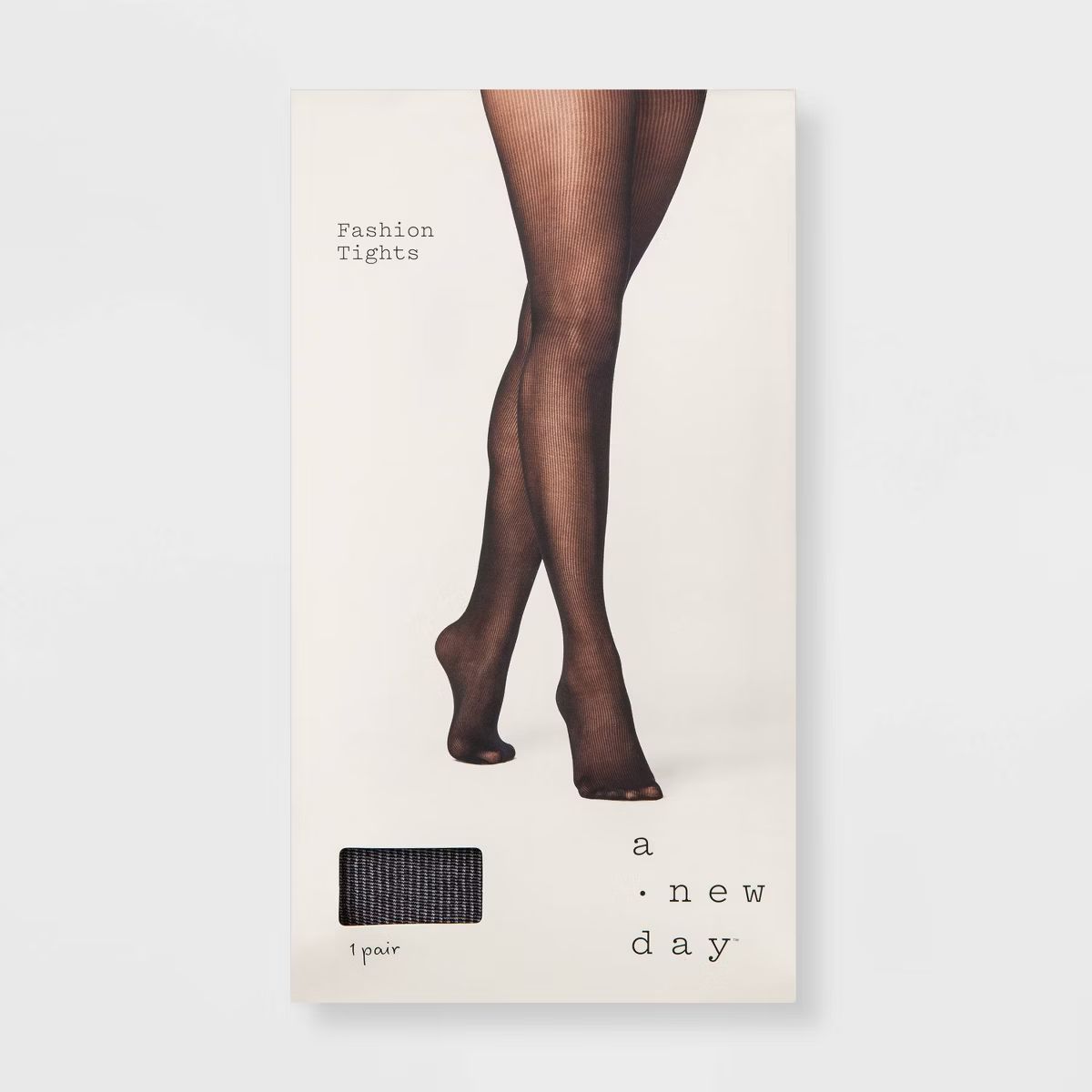 Women's Sheer Rib Tights - A New Day™ Black | Target