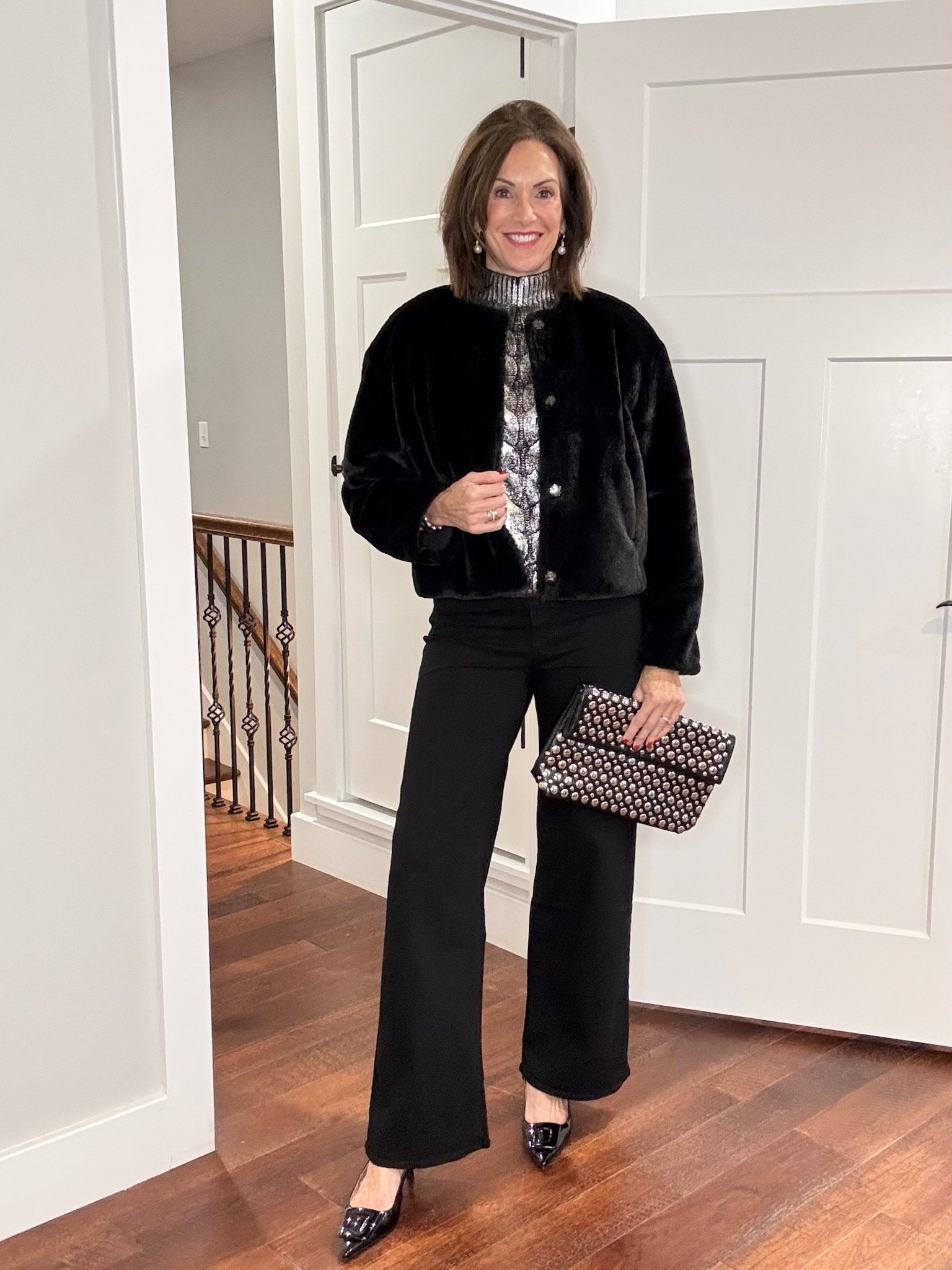 New Year’s Eve outfit inspo! Top is a M/L, pants are a 6/8

Women’s fashion, what to wear for, sale alert, fashion over 40, fashion over 50, fall outfit ideas, winter fashion, winter styles, winter outfits, winter outfit inspo, holiday styles, holiday outfits, holiday outfit inspo, holiday fashion, trending fashion, chic style, New Year’s Eve, New Year’s party, New Year’s Eve outfit inspo 




#LTKootd #LTKOver40 #LTKHoliday