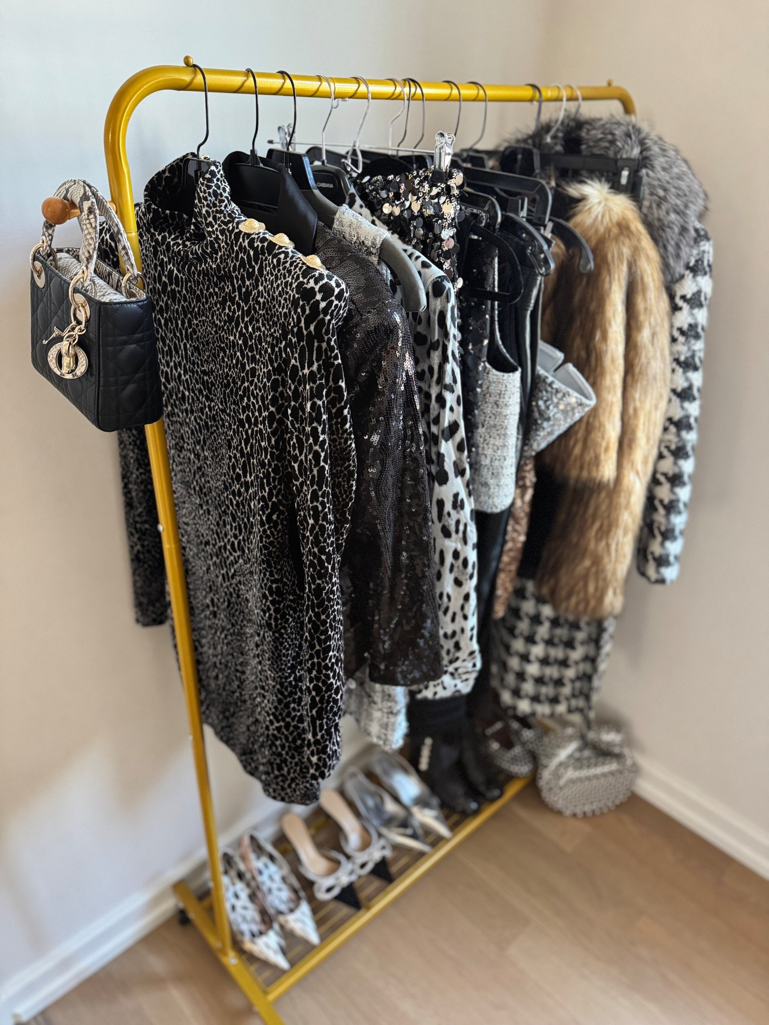 Holiday season ready in sequins and spots! Add a playful element to your holiday attire with a pop of animal print! Pair a leopard blouse with a sequin skirt, add an animal print heel to a sequin blazer look or go all out with a velvet animal print dress paired with metallic accessories. The key to keeping the look polished is to ensure the pieces are in the same color family; silver with gray animal print, black sequins with a dark cheetah print, etc. Linking my seasonal favorites! 

#LTKootd #LTKParties #LTKHoliday