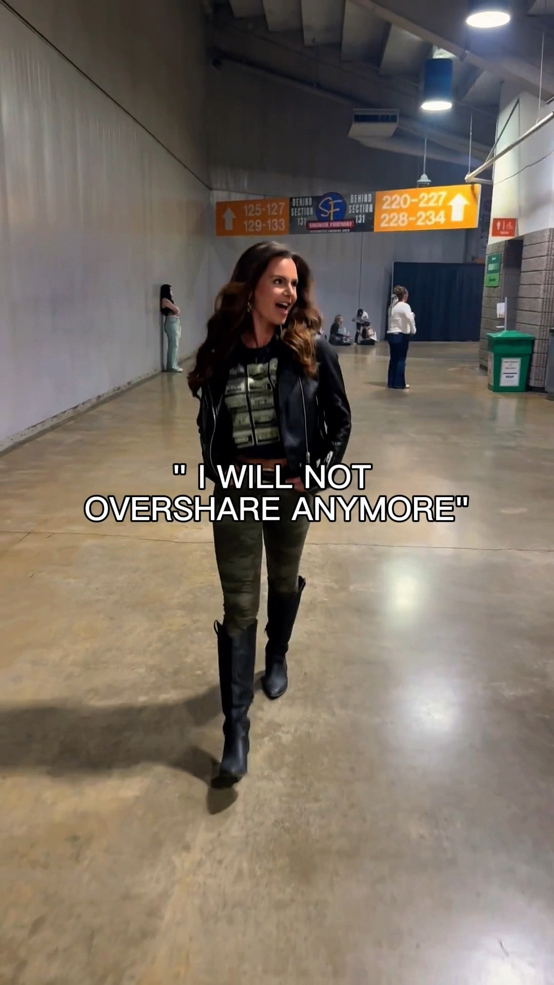 Mysterious until I’m not 💁‍♀️ 

Country concert oufit + date night outfit 🖤

I loveeeee camo, boots, and leather. Got a ton of compliments on this fit! Alsooo love this tape muscle tank 💪

#LTKvlog #LTKSeasonal #LTKstorytime