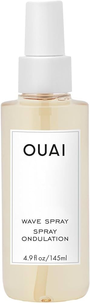 OUAI Wave Spray - Texture Spray for Hair with Coconut Oil and Rice Protein - Adds Texture, Volume... | Amazon (US)