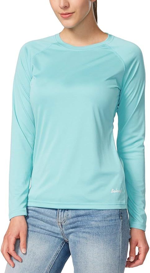 BALEAF Women's UPF 50+ Sun Protection T-Shirt SPF Long/Short Sleeve Dri Fit Lightweight Shirt Out... | Amazon (US)