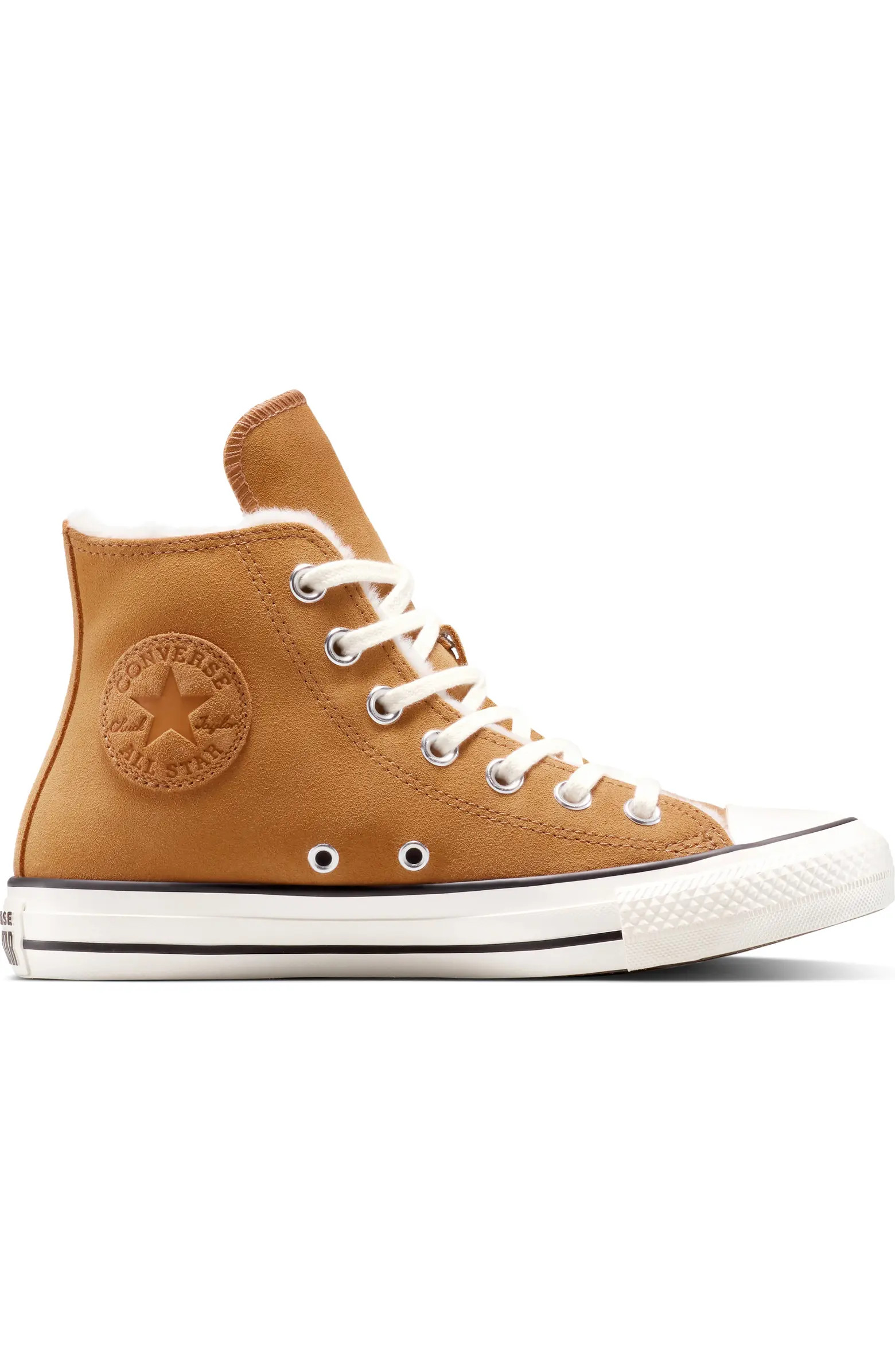 Converse Chuck Taylor® All Star® Faux Fur Lined High Top Sneaker (Women) | Nordstrom | Nordstrom