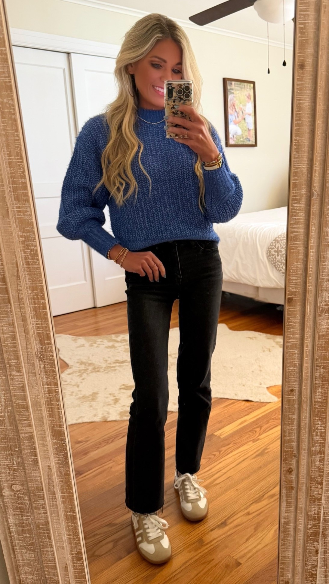 Absolutely LOVE this sweater!! I have it in both colors and wearing my true size XS, 23 in jeans, and true size in shoes!

#designsbyali22 #womenssweater #bluesweater #sweater #olemiss #fashion #clothing #jeans #fashionsneakers #jewerly #OOTD #womensfashion 

#LTKFindsUnder100 #LTKootd #LTKmomlife