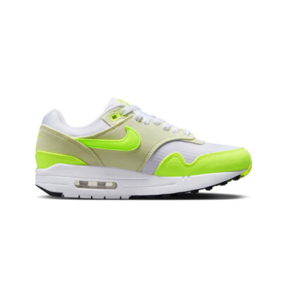 Nike Women's Air Max 1 '87 Volt Suede DZ2628-100 White/Sea Glass/Black SZ 5-15 | eBay US