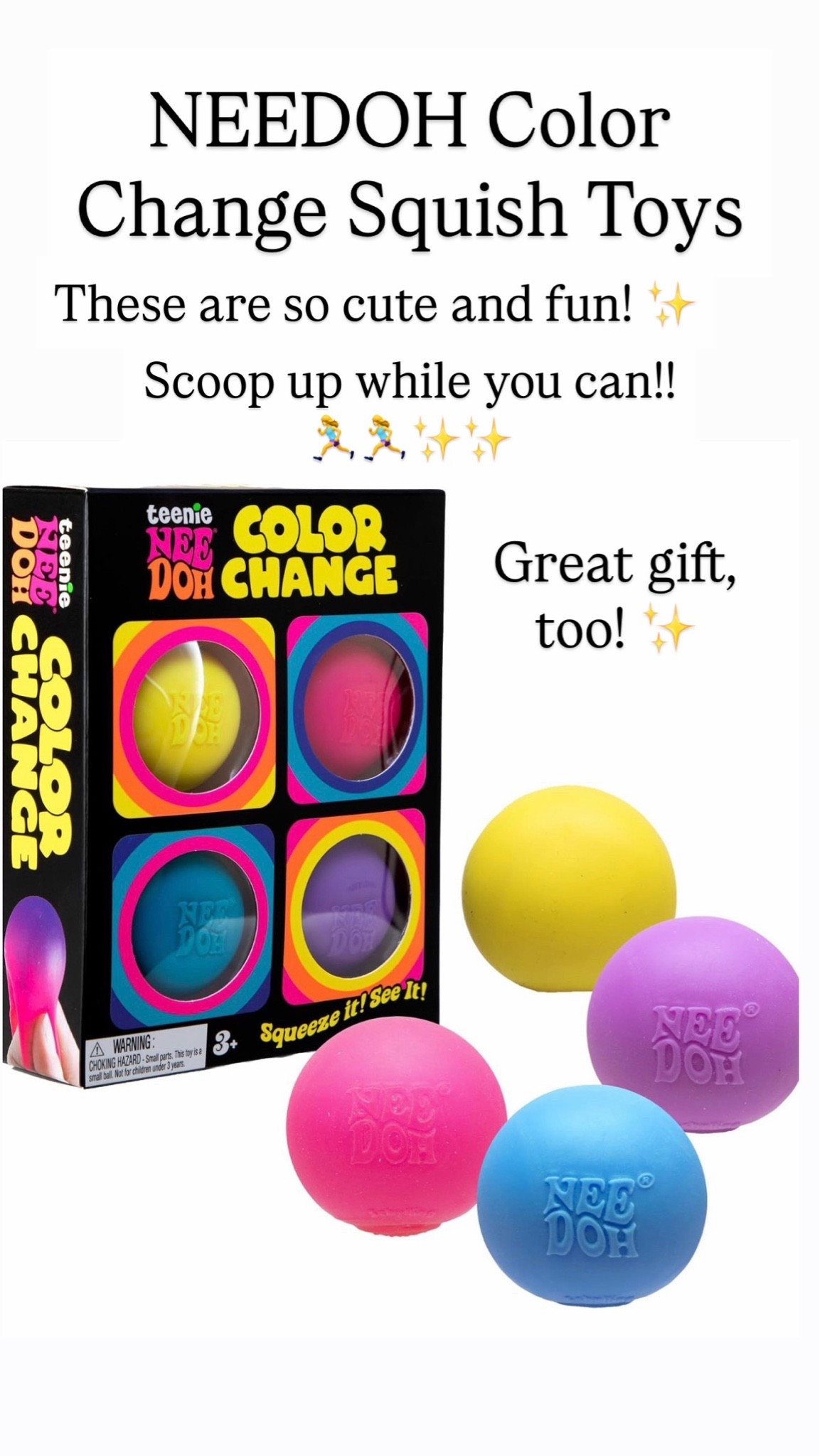 NEEDOH color change squishy