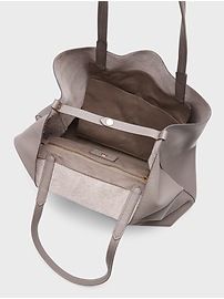 East-West Leather Tote | Banana Republic (US)