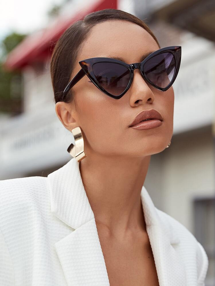 Acrylic Frame Sunglasses | SHEIN