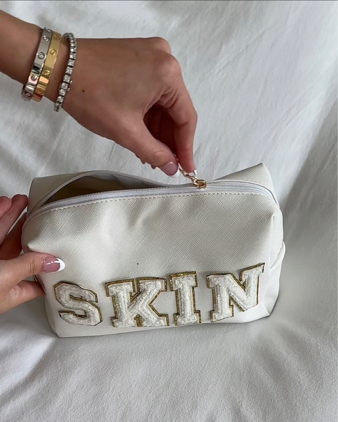 I get SO many questions about this little skin bag so I had to drop the link!🤍✨

#LTKtravel #LTKbeauty #LTKunder50