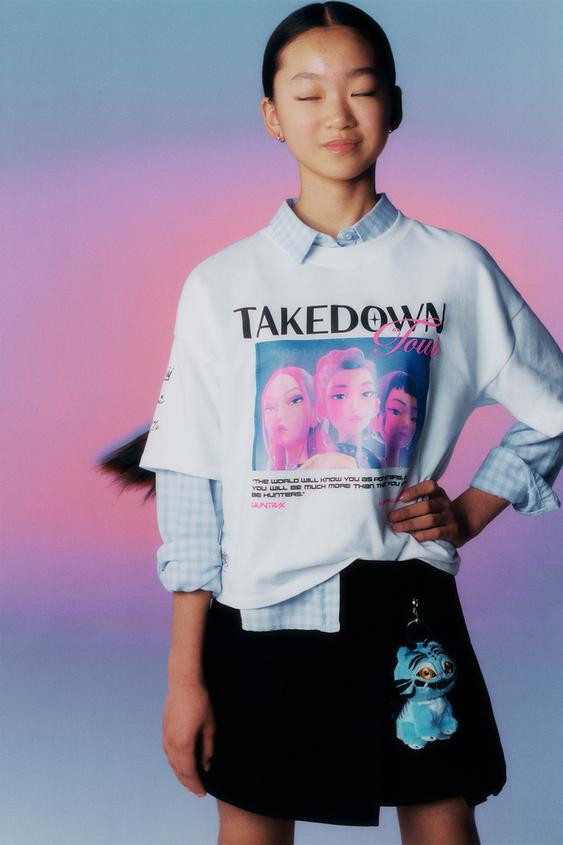 KPOP DEMON HUNTERS™ NETFLIX © PRINTED T-SHIRT | Zara US